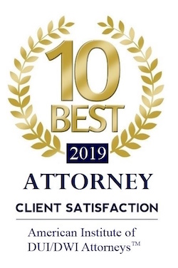 2019 Client Satisfaction DUI Attorney